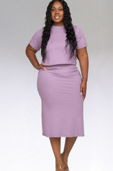 The Porsha Purple 2pc Set